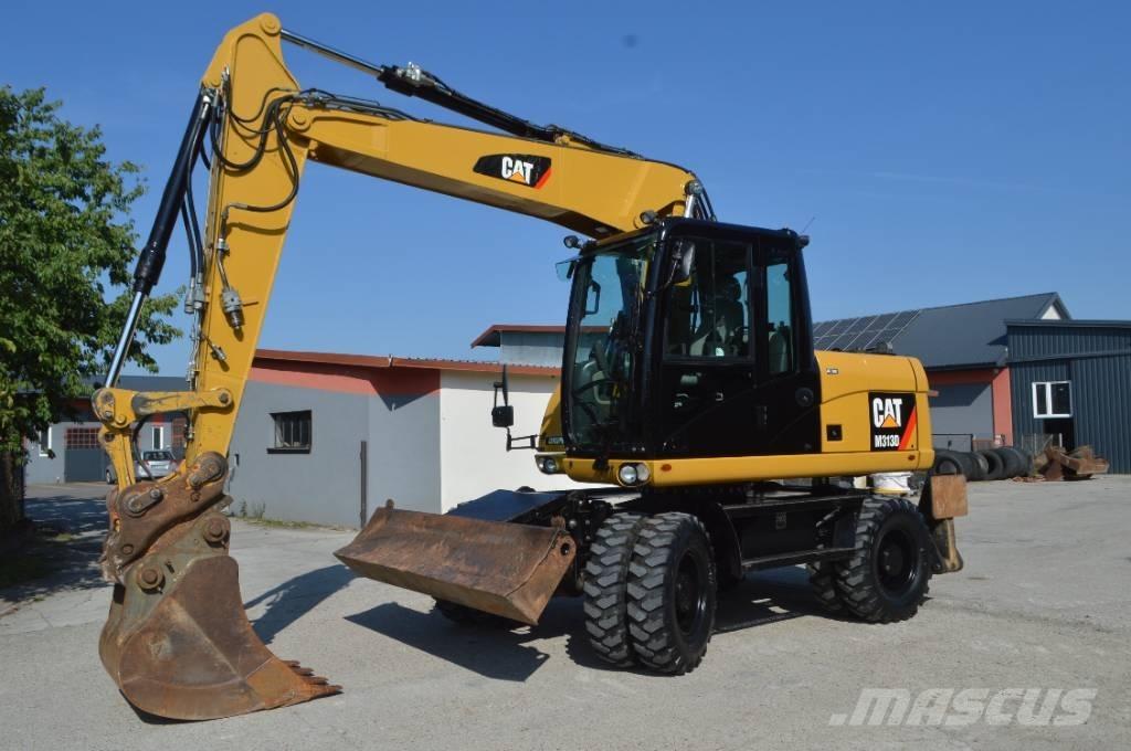 CAT M 313 D Колесни екскаватори