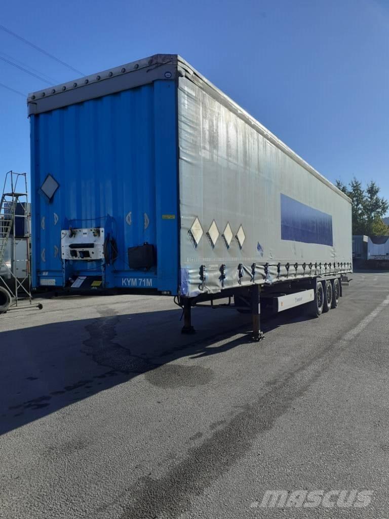 Krone Curtainsider Брезентови полуремаркета
