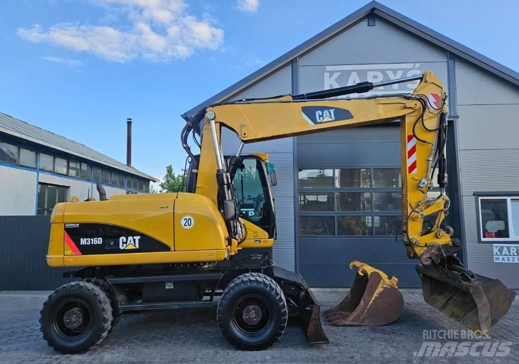CAT 316D Колесни екскаватори