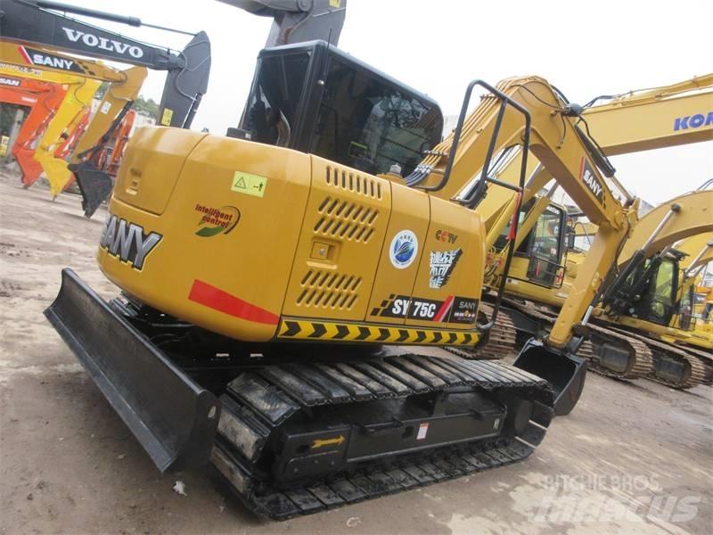 Sany SY75C Верижен екскаватор
