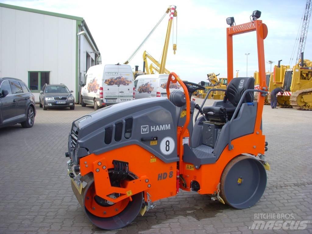 Hamm HD 8 VV Двойни барабанни ролки
