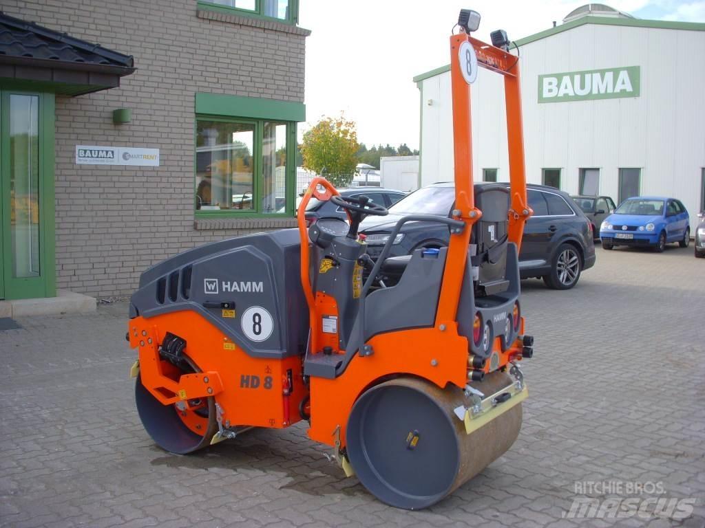 Hamm HD 8 VV Двойни барабанни ролки
