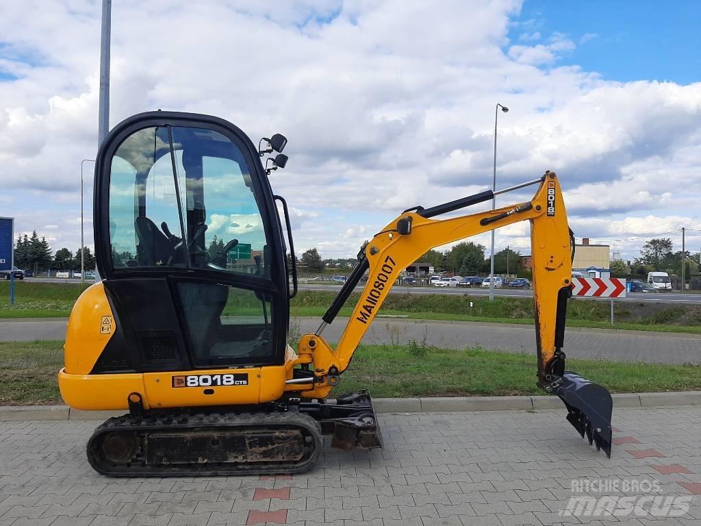 JCB 8018 CTS Мини екскаватори < 7 т