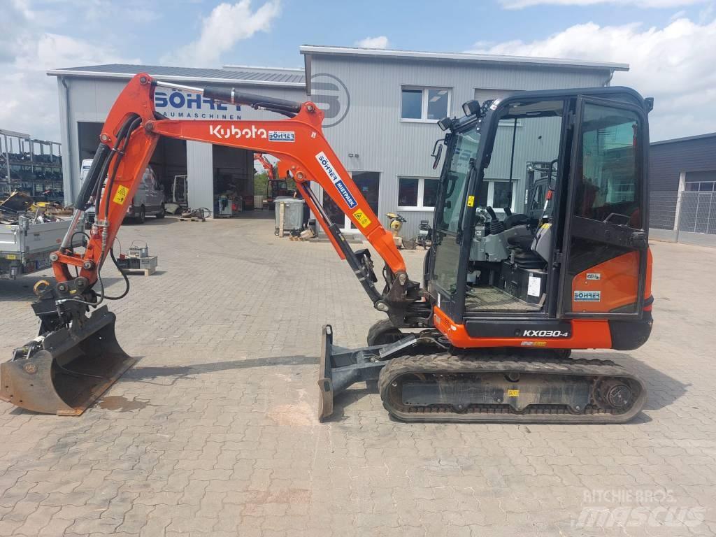 Kubota KX 030-4 Мини екскаватори < 7 т