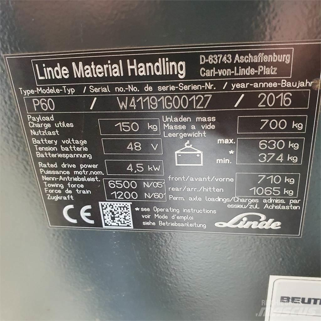 Linde P60 Валачещи камиони
