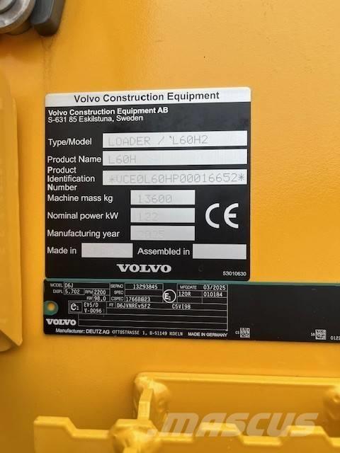 Volvo L 60 H Колесни товарачи