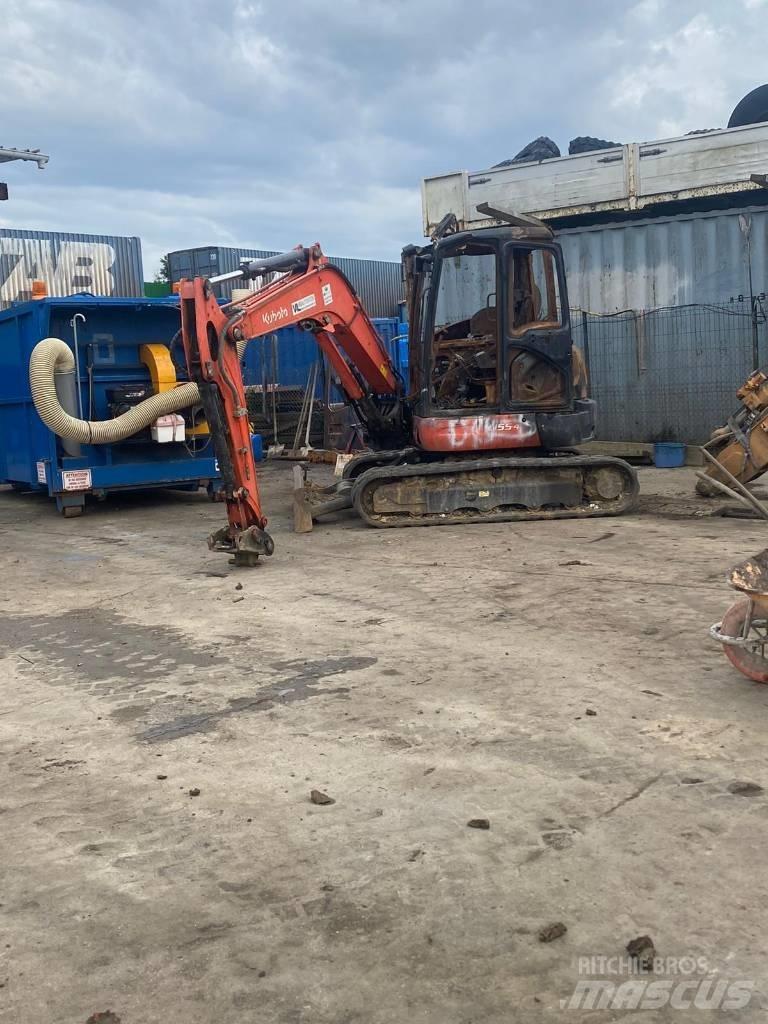 Kubota U 55-4 Стрели и рамена
