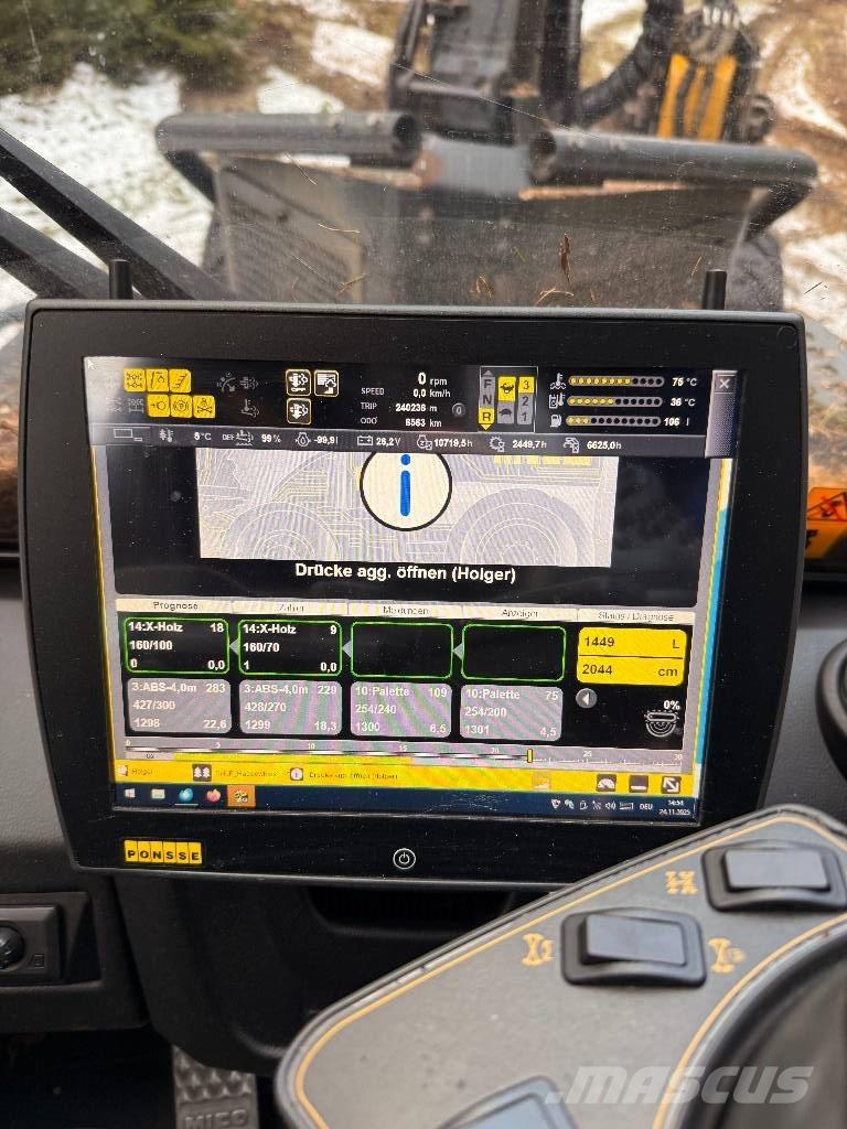 Ponsse Ergo 8W Харвестери