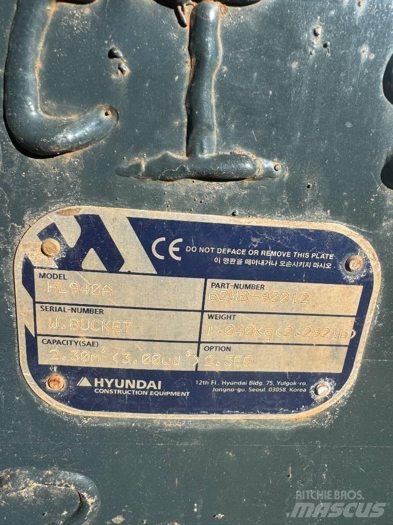 Hyundai HL 940 Колесни товарачи