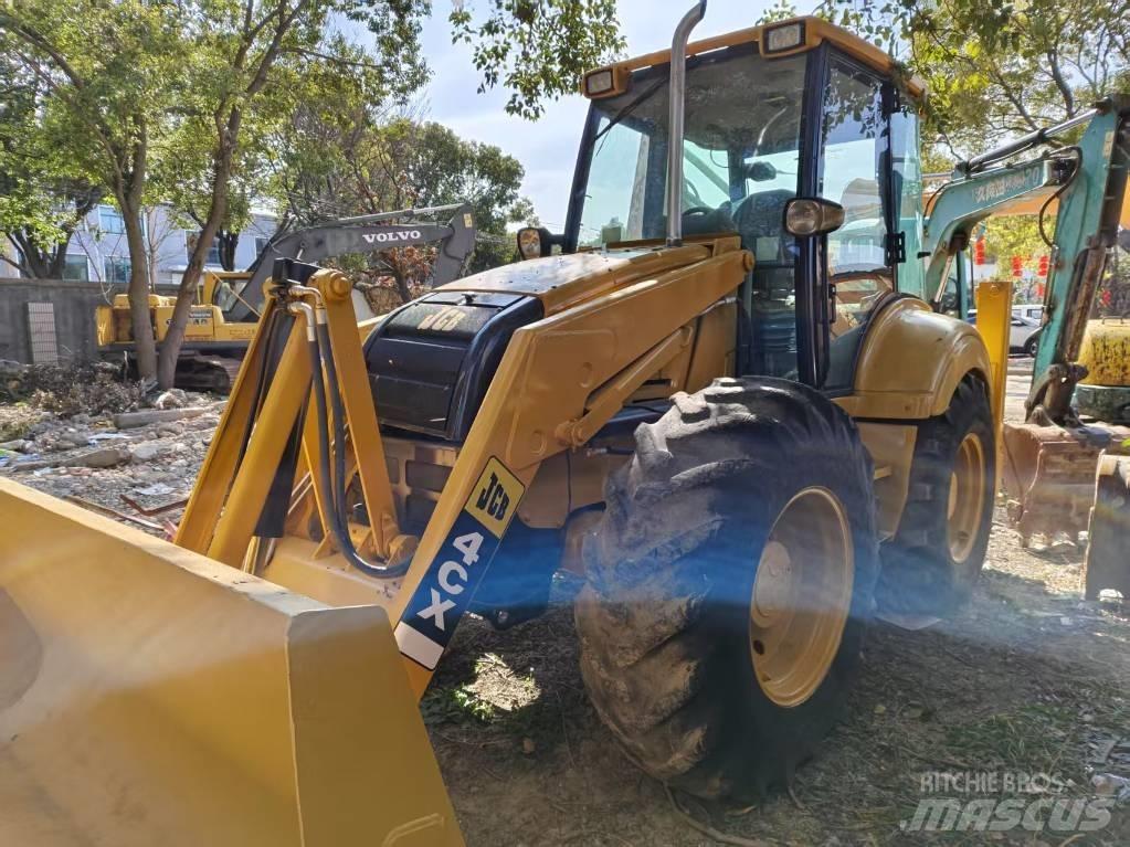 JCB 4 CX Товарач със заден ексватор