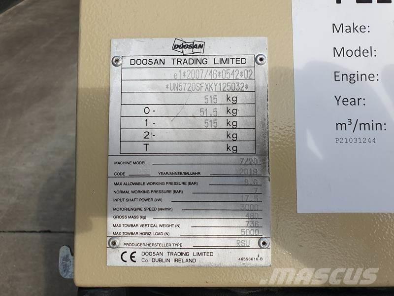 Doosan 7 / 20 Компресори