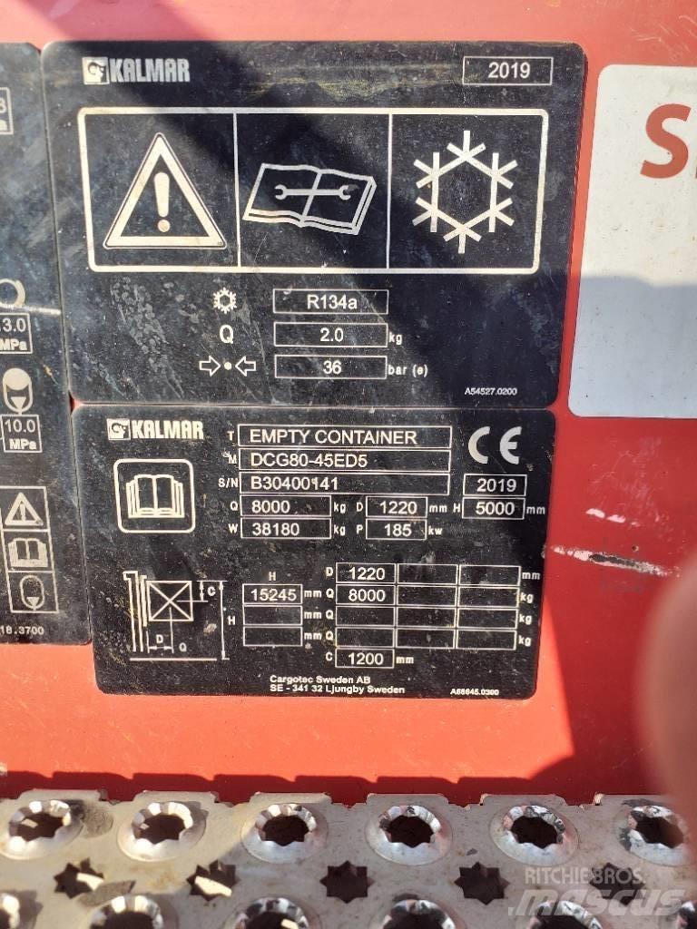 Kalmar DCG80-45ED5 Кари товарачи на контейнери
