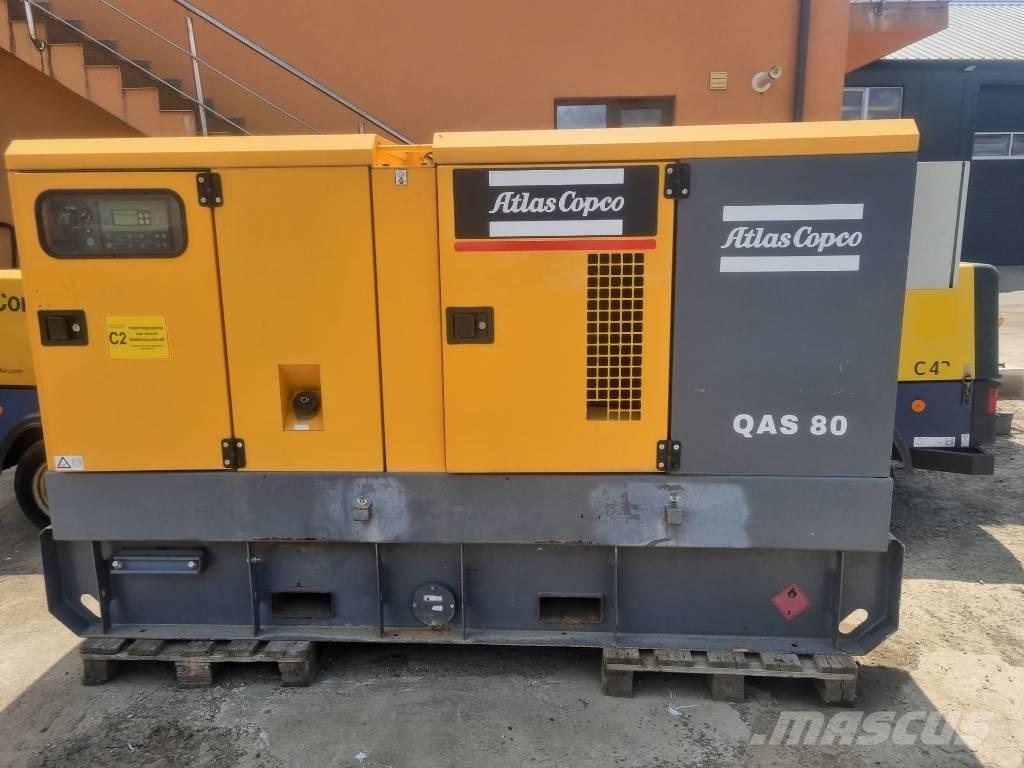 Atlas Copco QAS 80 Дизелови генератори
