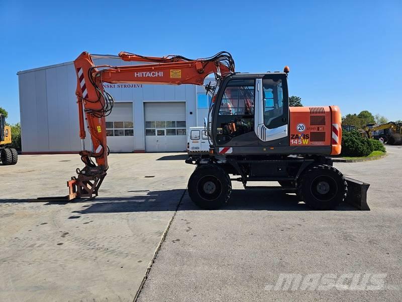 Hitachi ZX 145 W-3 Колесни екскаватори