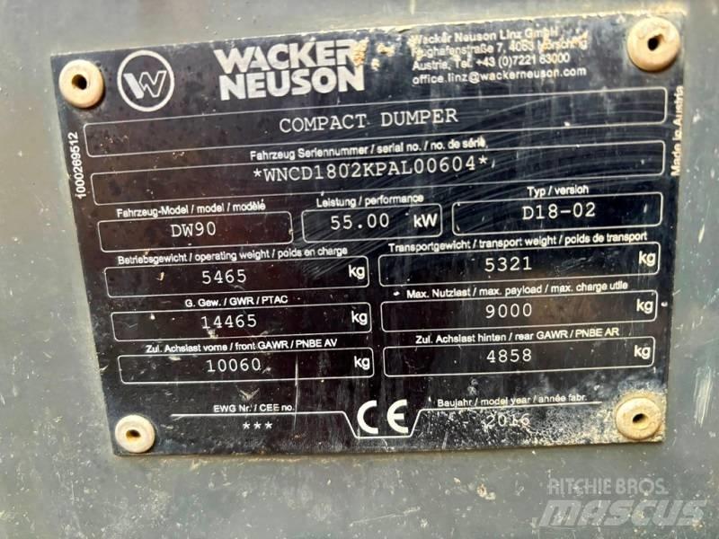 Wacker Neuson DW 90 Странични самосвали