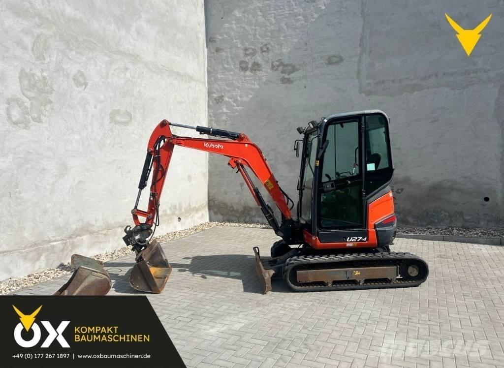 Kubota U 27-4 Мини екскаватори < 7 т