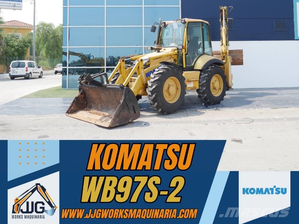 Komatsu WB 97 S-2 Товарач със заден ексватор