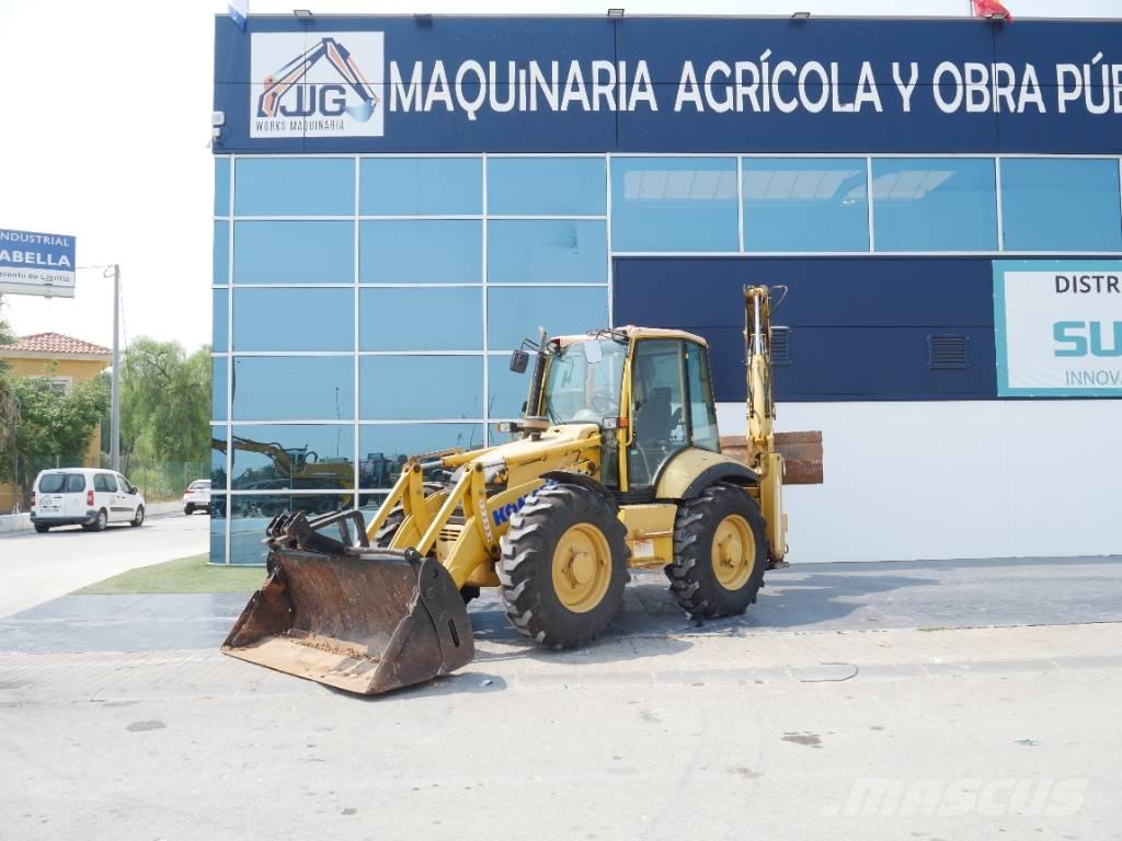 Komatsu WB 97 S-2 Товарач със заден ексватор