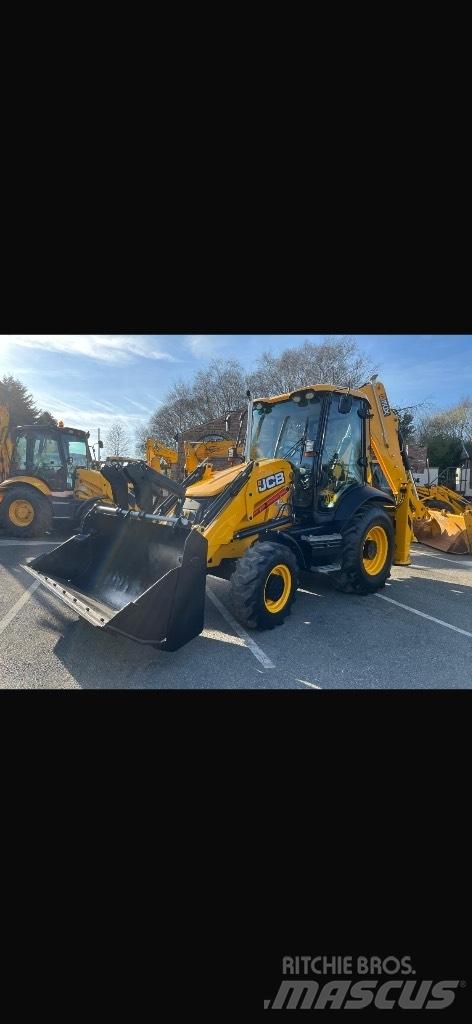 JCB 3CX Товарач със заден ексватор