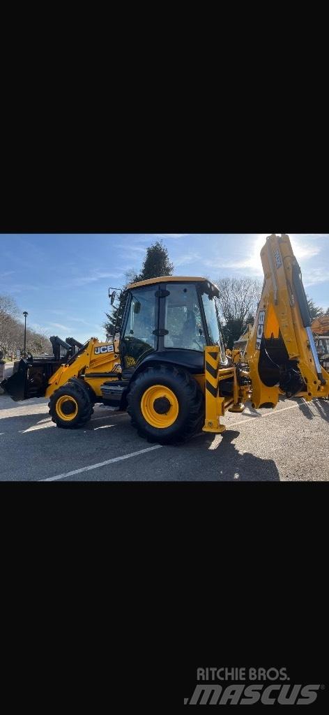 JCB 3CX Товарач със заден ексватор