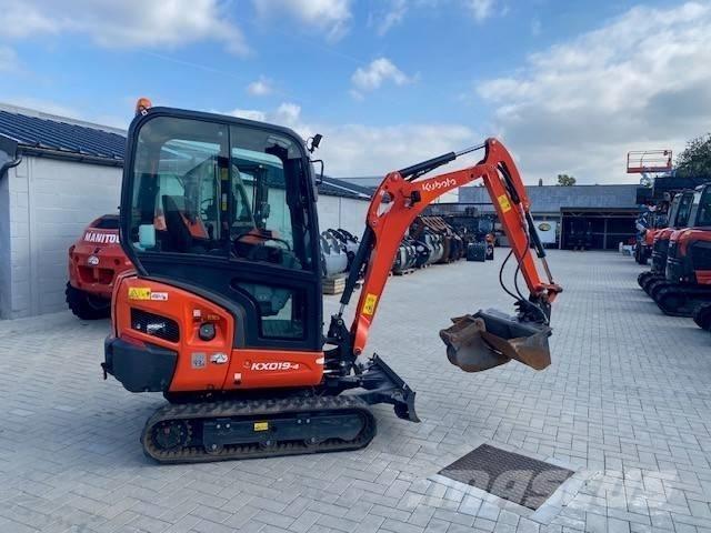 Kubota KX 019-4 Мини екскаватори < 7 т