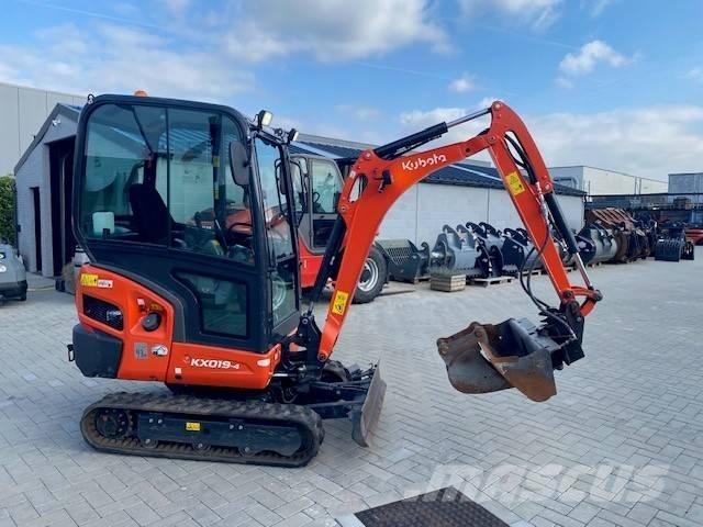 Kubota KX 019-4 Мини екскаватори < 7 т