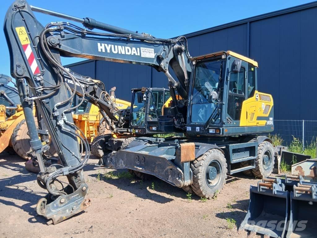 Hyundai HW 145 Колесни екскаватори