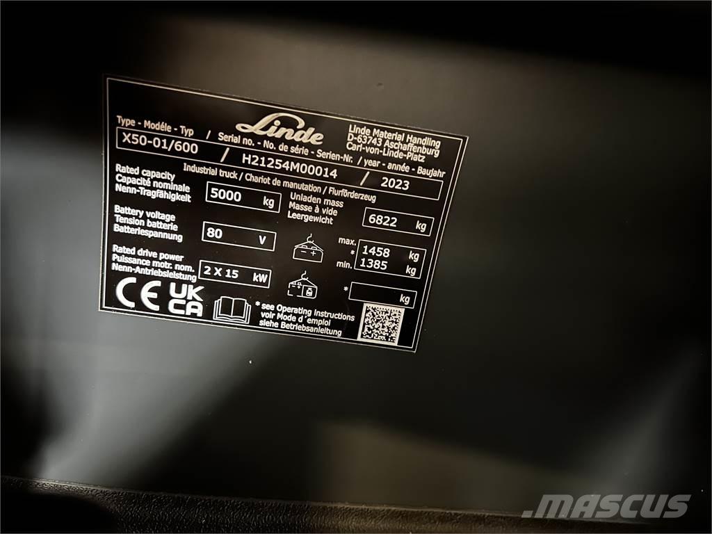 Linde X50 Електрически вилични кари-повдигачи