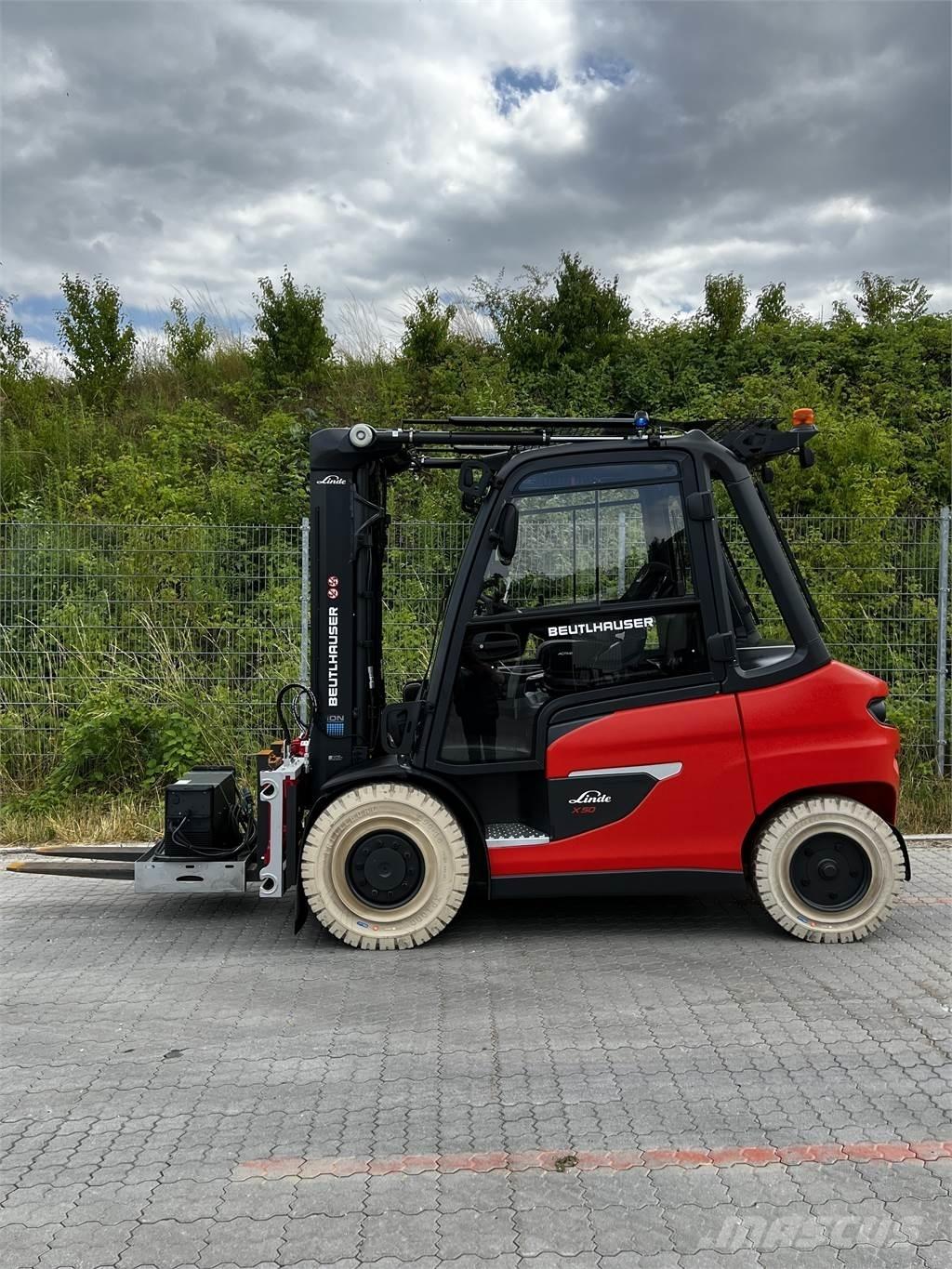 Linde X50 Електрически вилични кари-повдигачи