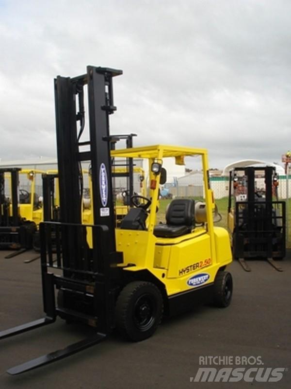Hyster H250DX Моторизирани високоповдигачи с открити платформи