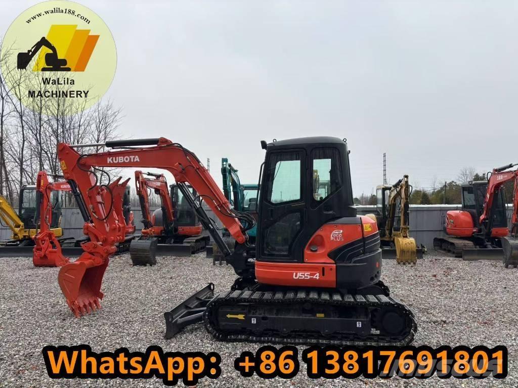 Kubota U 55-4 Мини екскаватори < 7 т