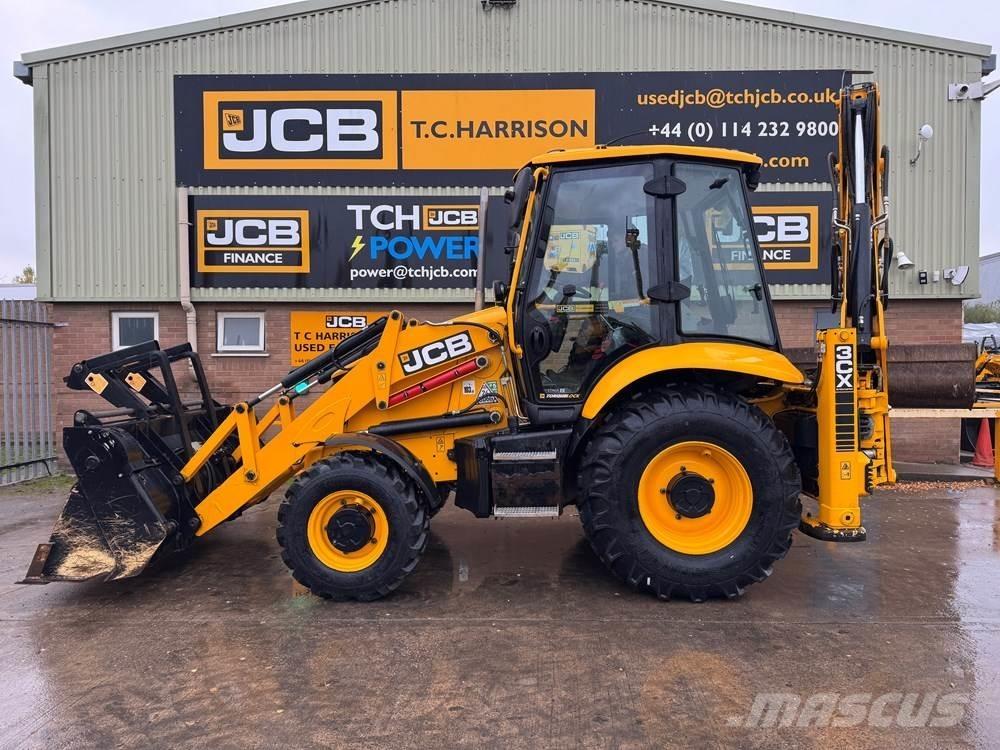 JCB 3CX PLUS AEC Товарач със заден ексватор