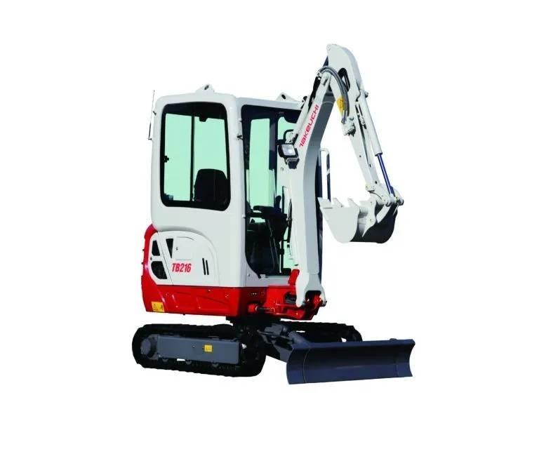 Takeuchi TB216 Мини екскаватори < 7 т