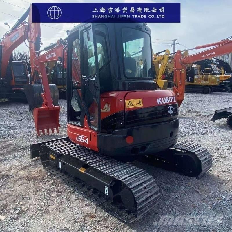Kubota U 55-4 Мини екскаватори < 7 т