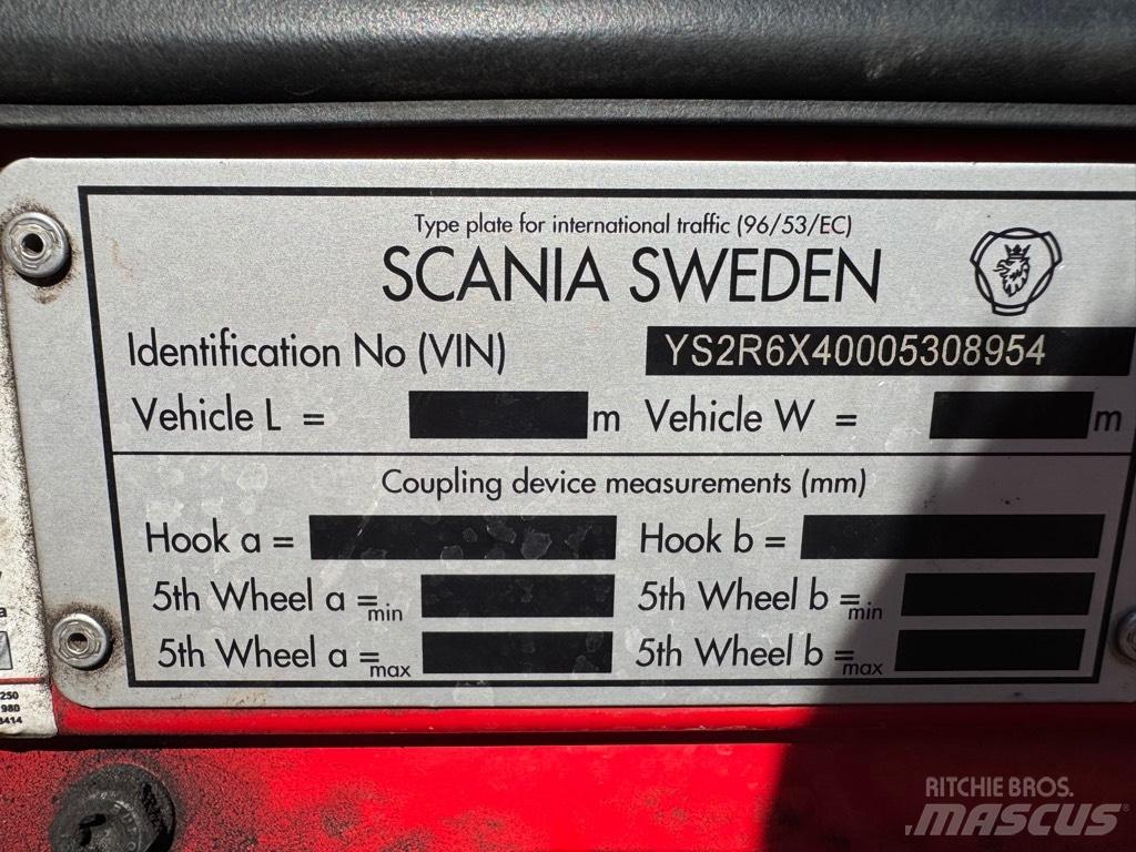 Scania R 560 За превоз на дървени трупи
