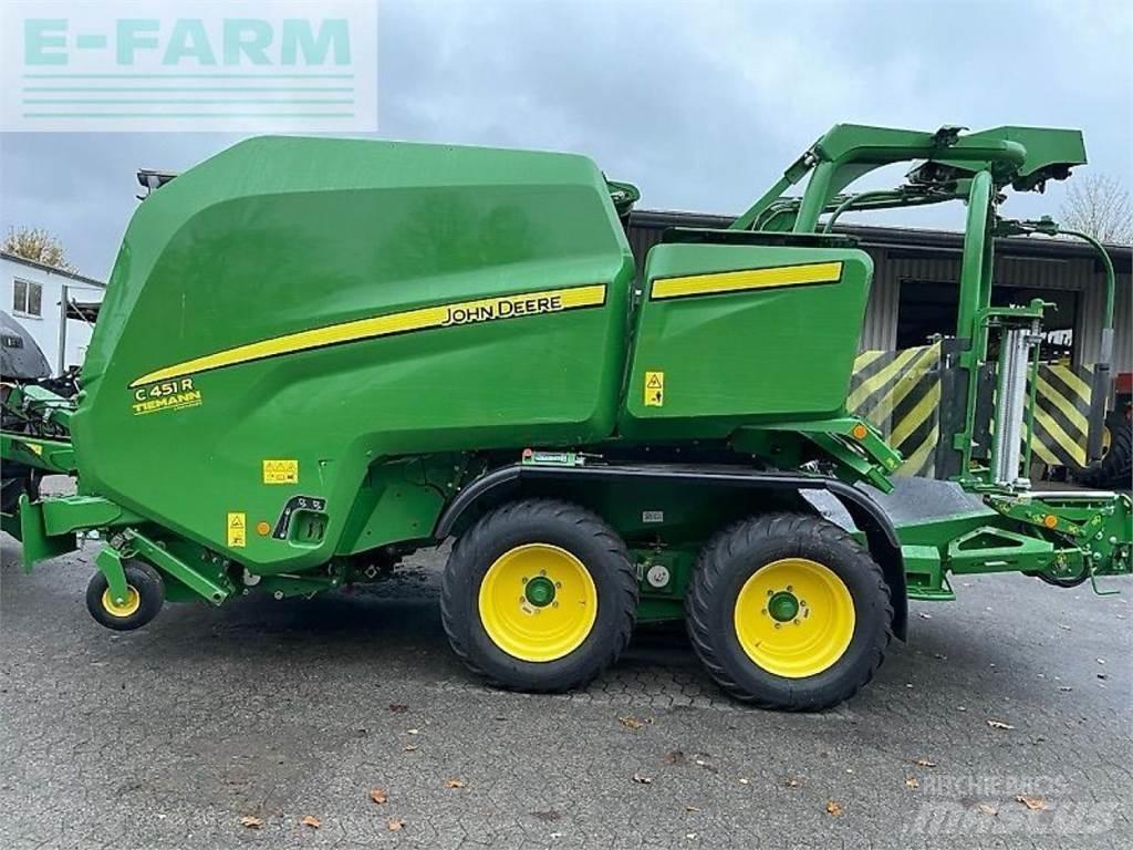 John Deere c451r Балопреси квадратни
