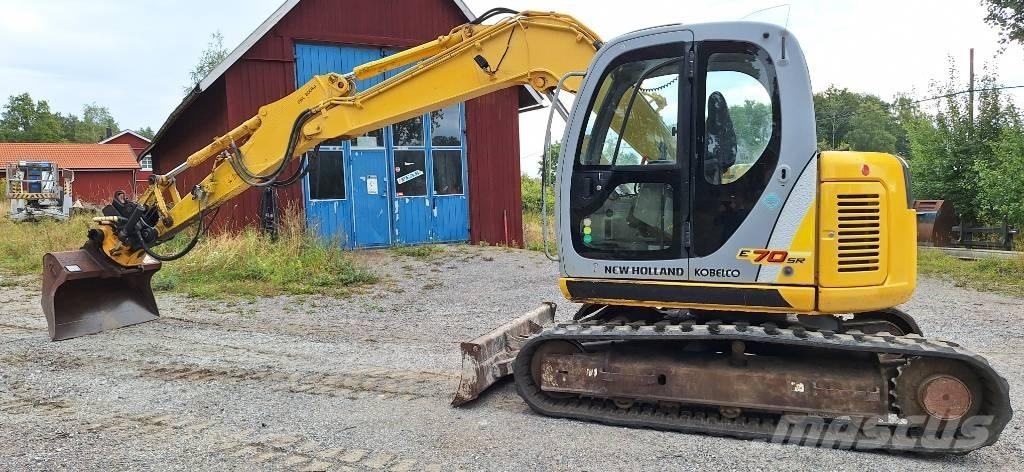 Kobelco E70SR Верижен екскаватор