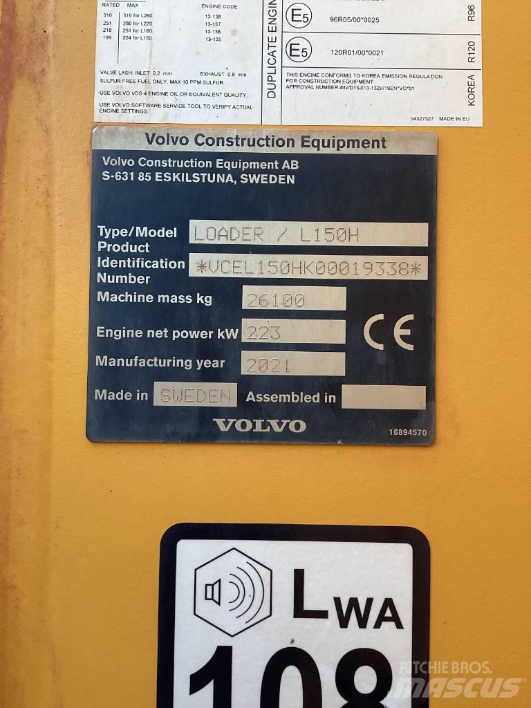 Volvo L 150 H Колесни товарачи