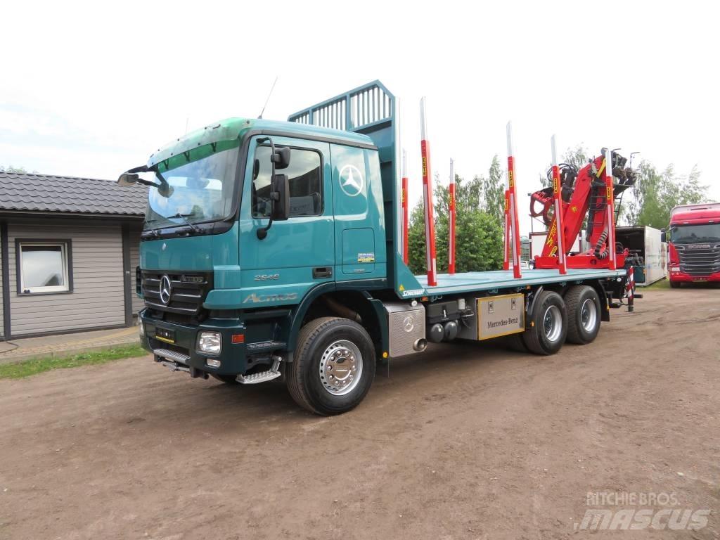 Mercedes-Benz 6X4 За превоз на дървени трупи