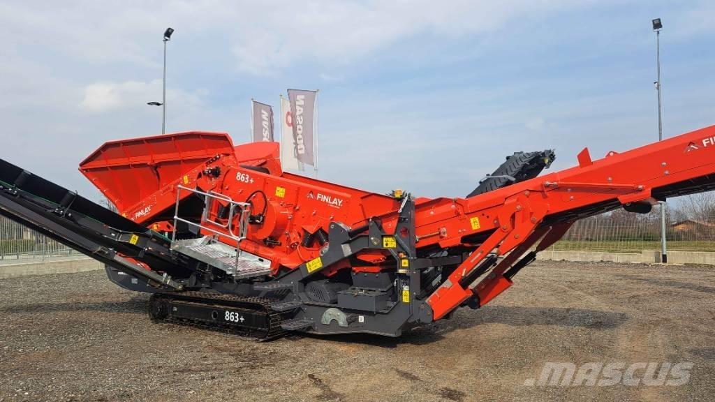 Terex Finlay 863 Мобилни скрийнери
