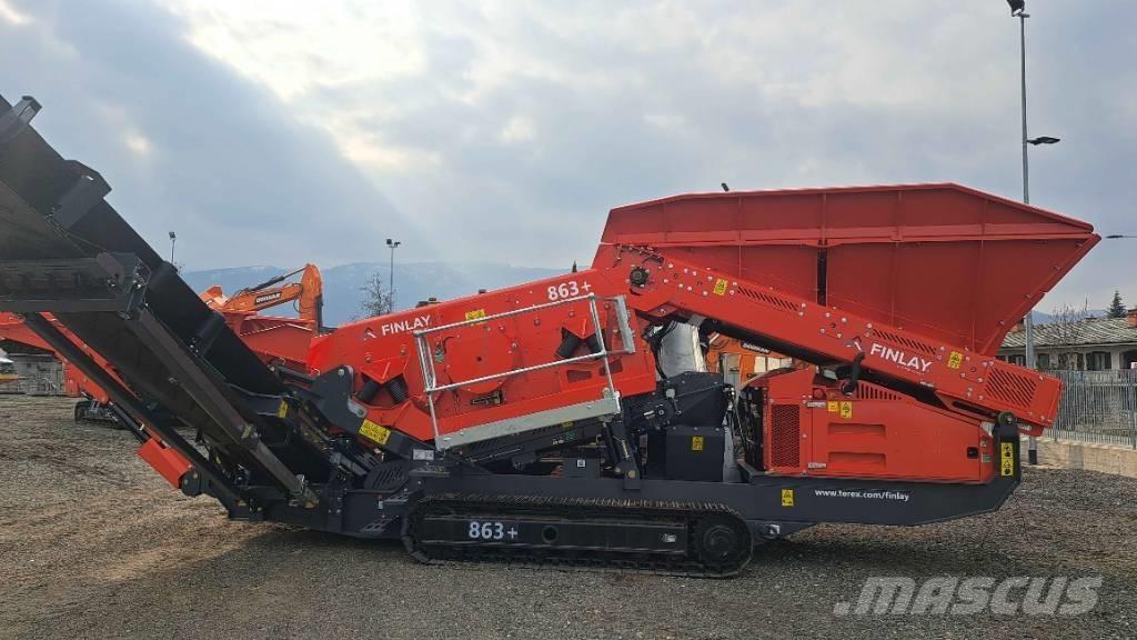 Terex Finlay 863 Мобилни скрийнери
