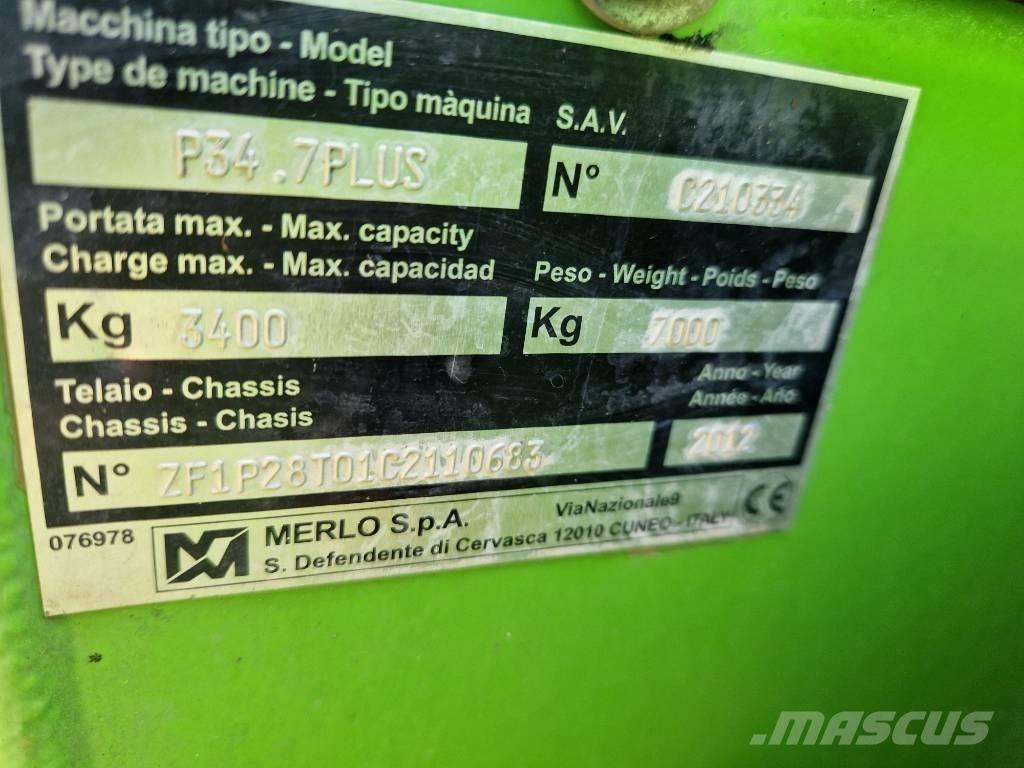 Merlo P 34.7 Plus Телескопични товарачи