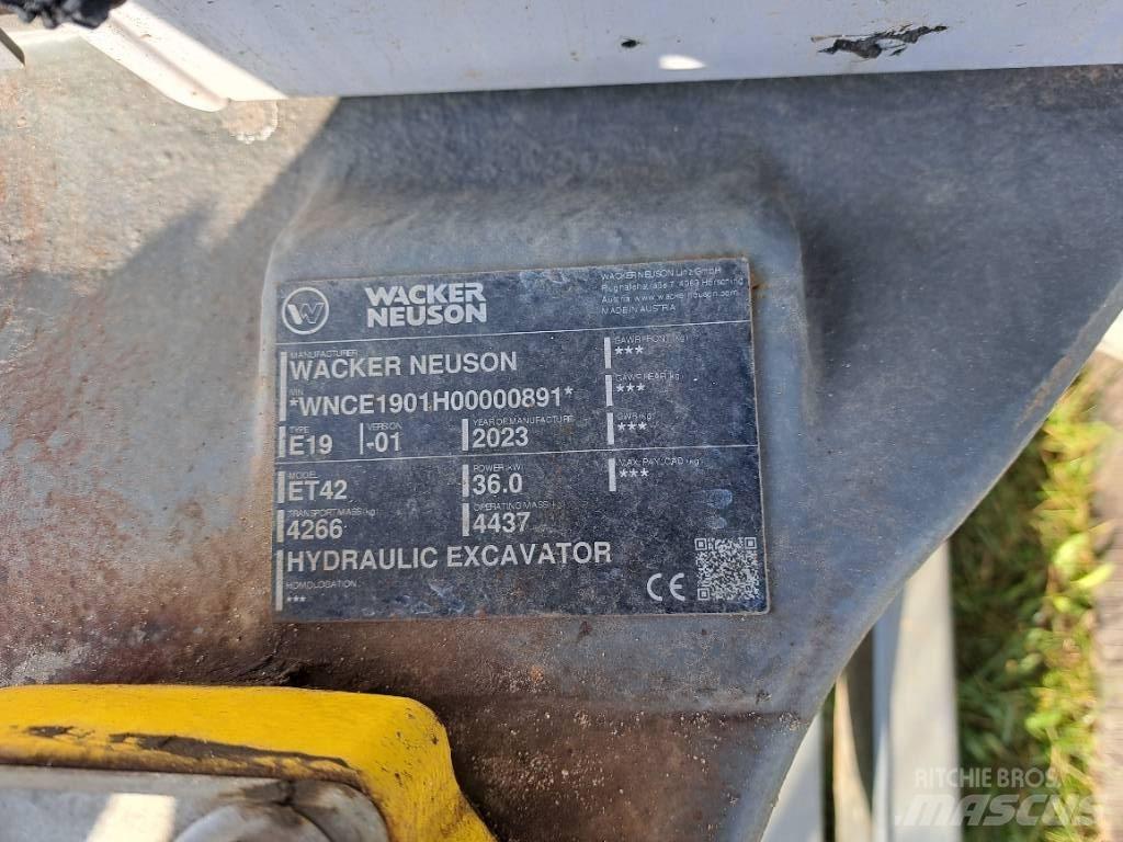 Wacker Neuson ET42 Верижен екскаватор