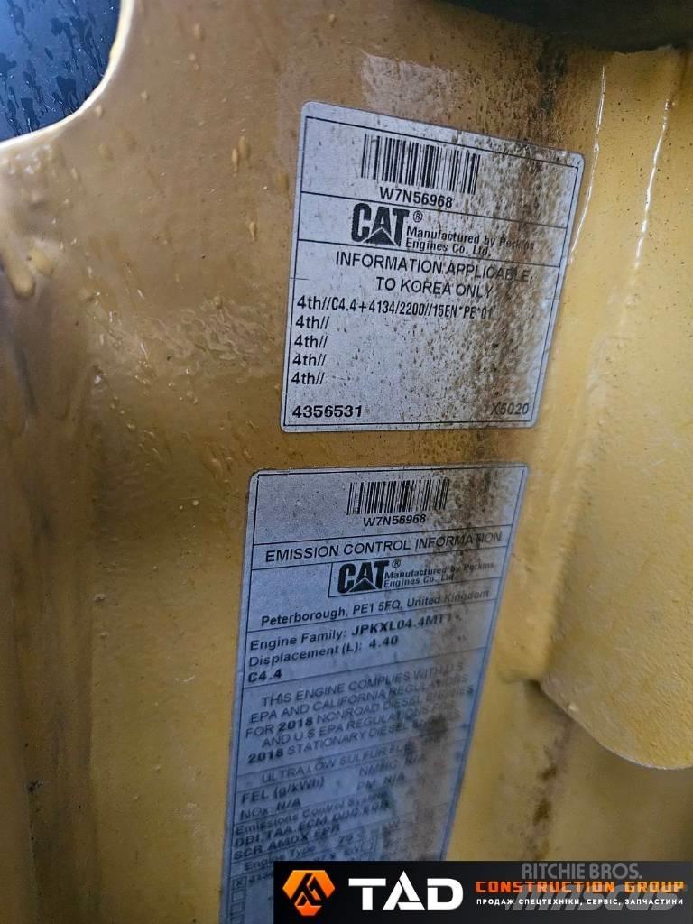 CAT CW 34 Пневматични гумени  ролки
