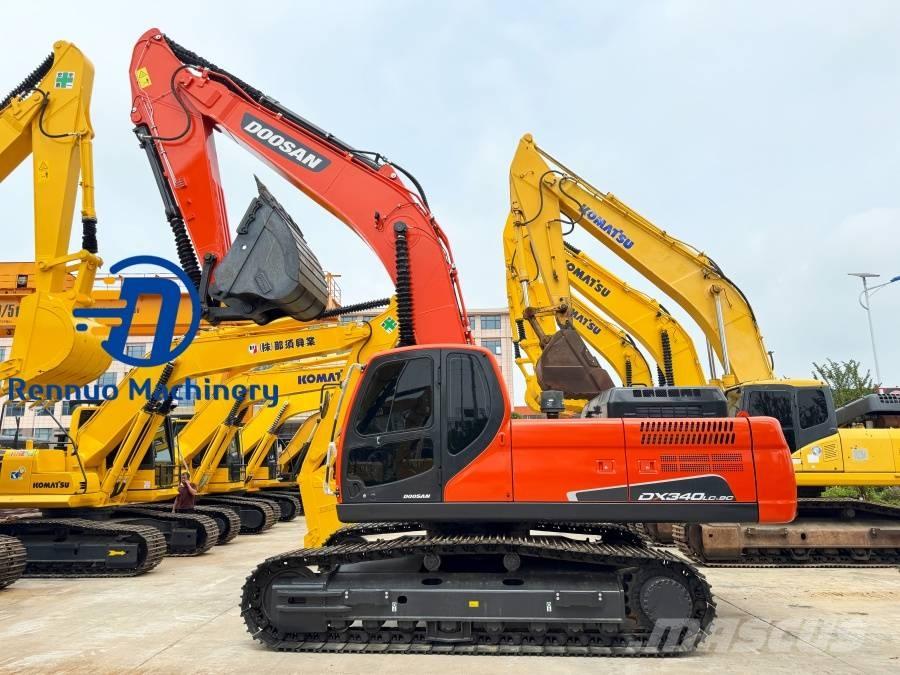 Doosan DX 340 Верижен екскаватор