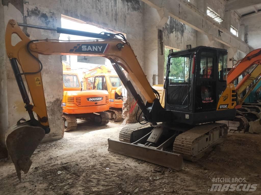 Sany SY 55 C Верижен екскаватор