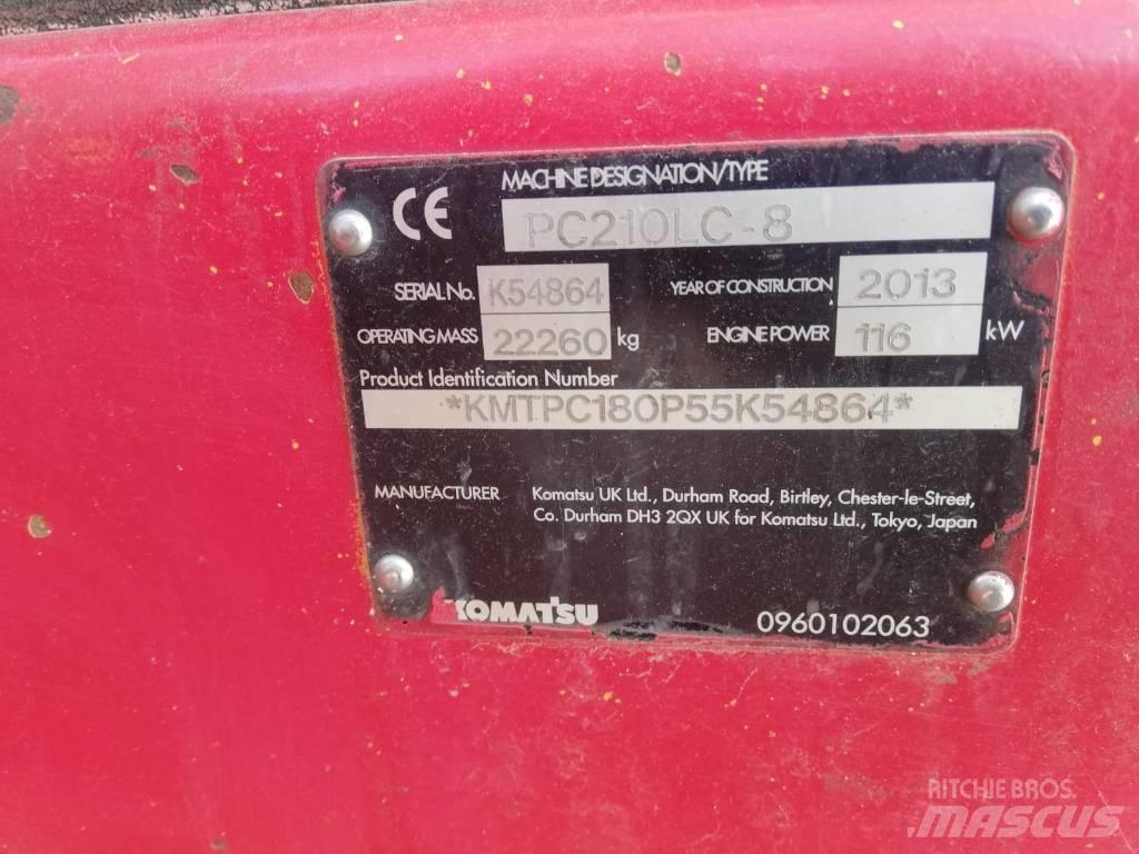 Komatsu PC 210-8 Верижен екскаватор