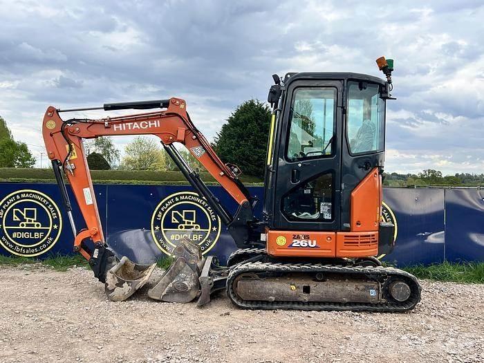 Hitachi ZX26U Специални екскаватори