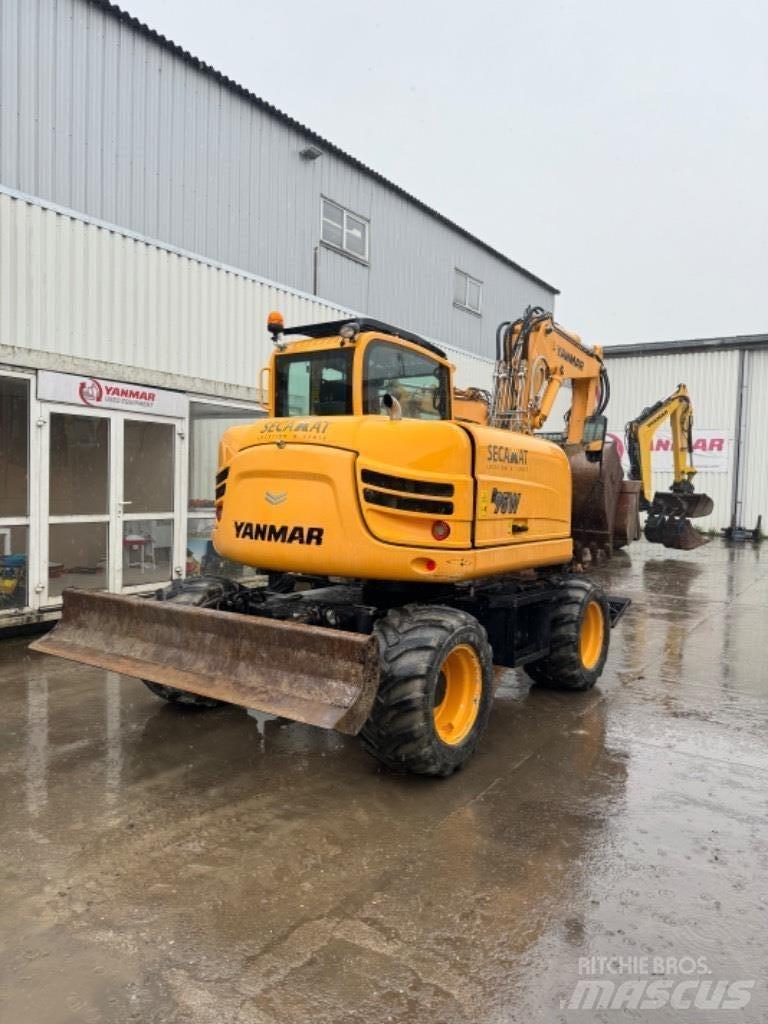 Yanmar B95W (40496) Колесни екскаватори
