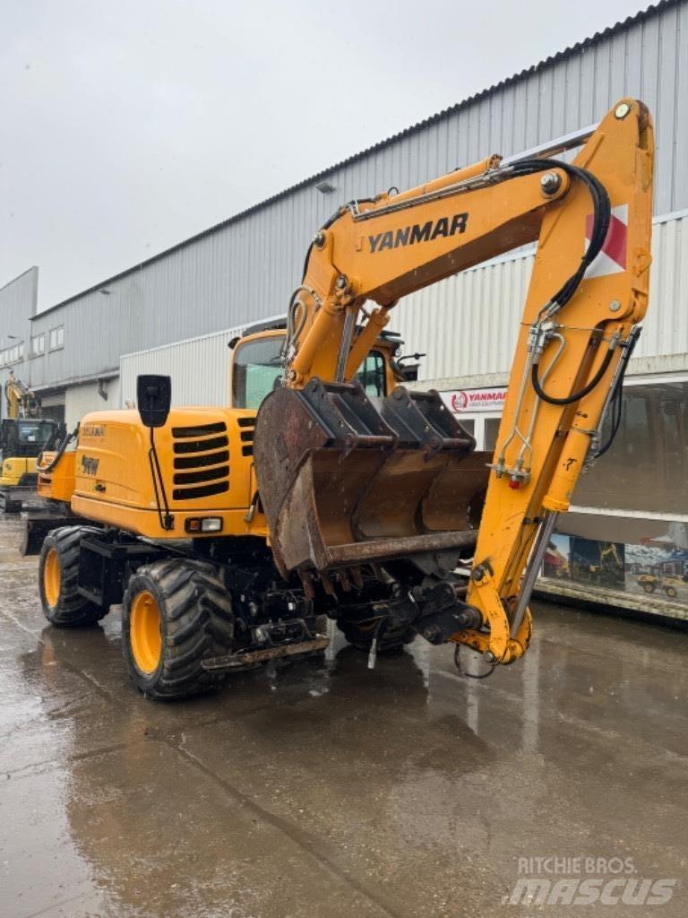 Yanmar B95W (40496) Колесни екскаватори